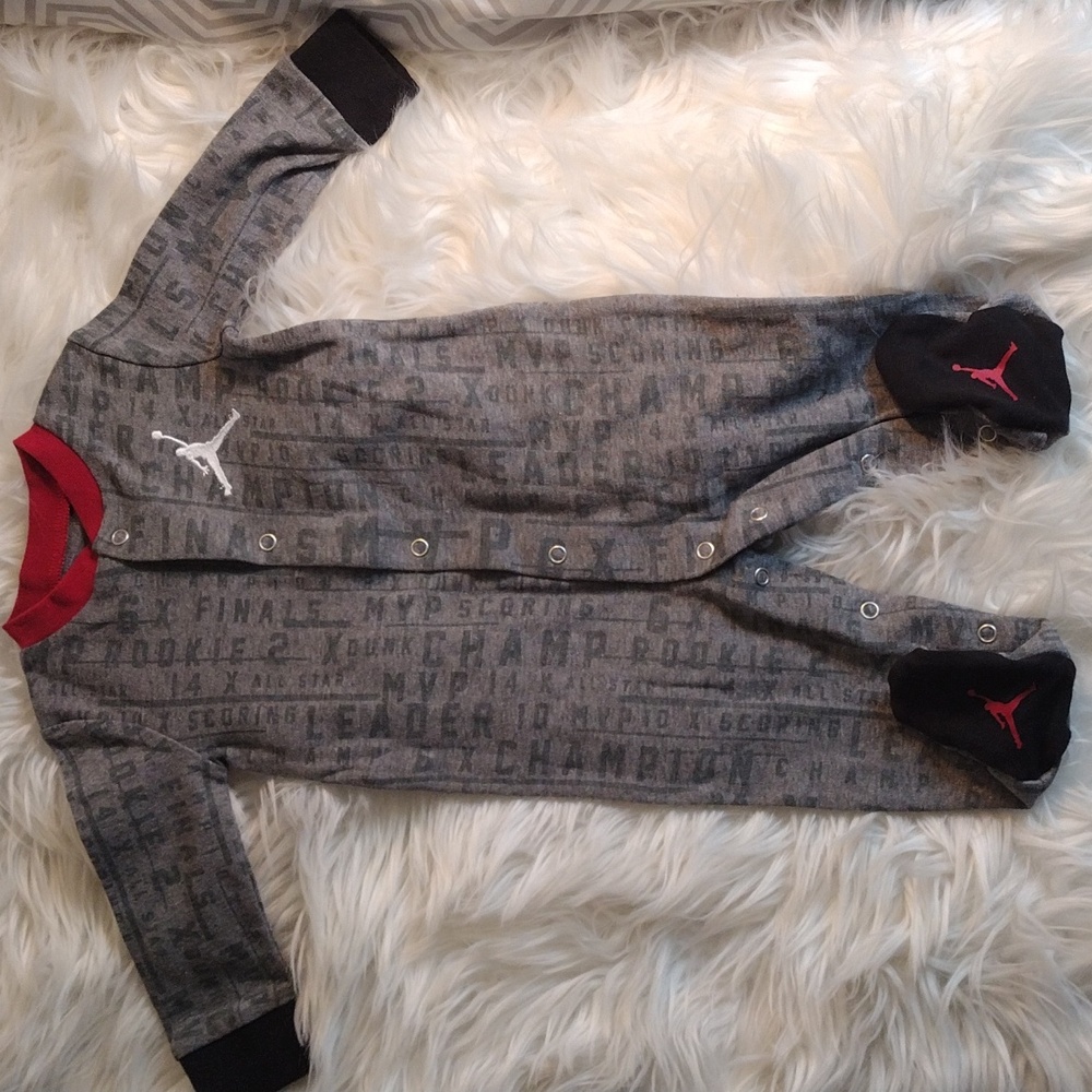 Jordan baby onesie 6 mos